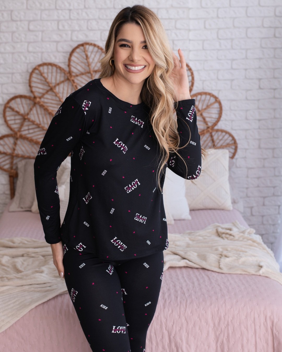 PIJAMA SUEDE LIGHT PLUS SIZE