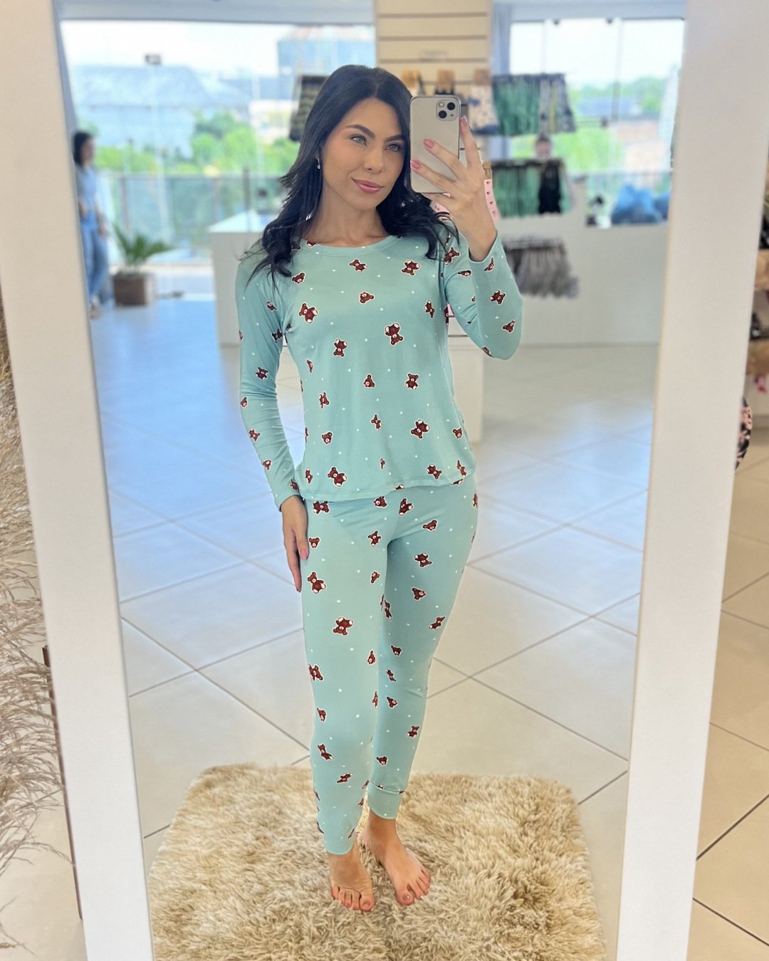 PIJAMA SUEDE LIGHT PLUS SIZE