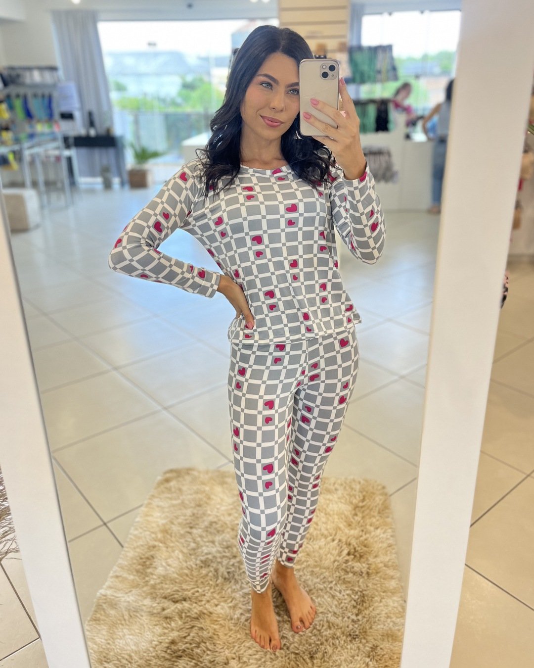 PIJAMA SUEDE LIGHT PLUS SIZE