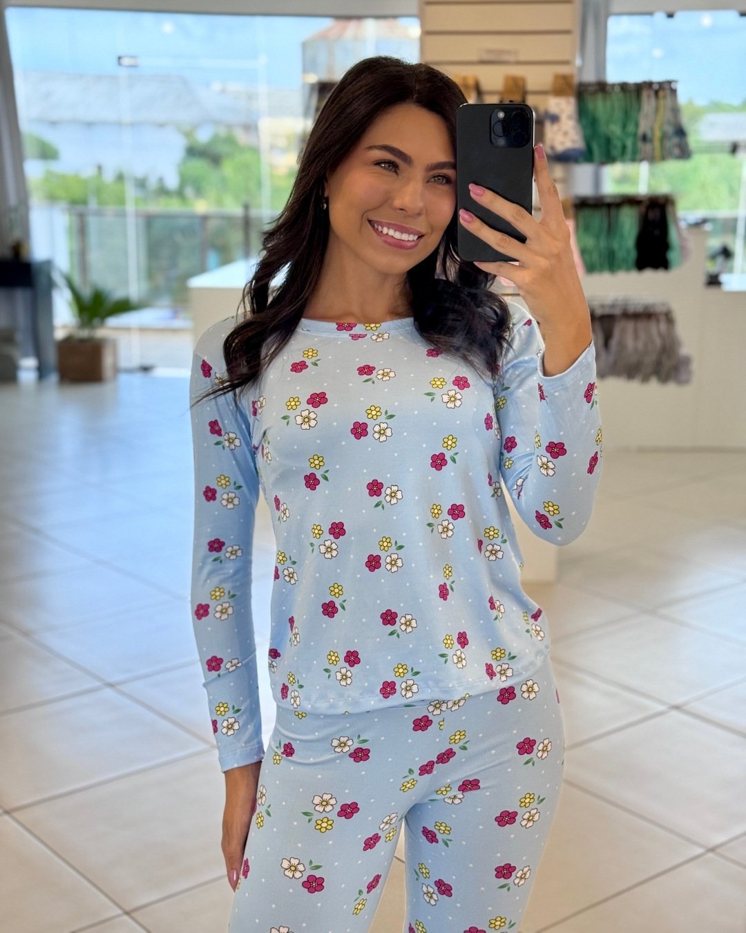 PIJAMA SUEDE LIGHT PLUS SIZE