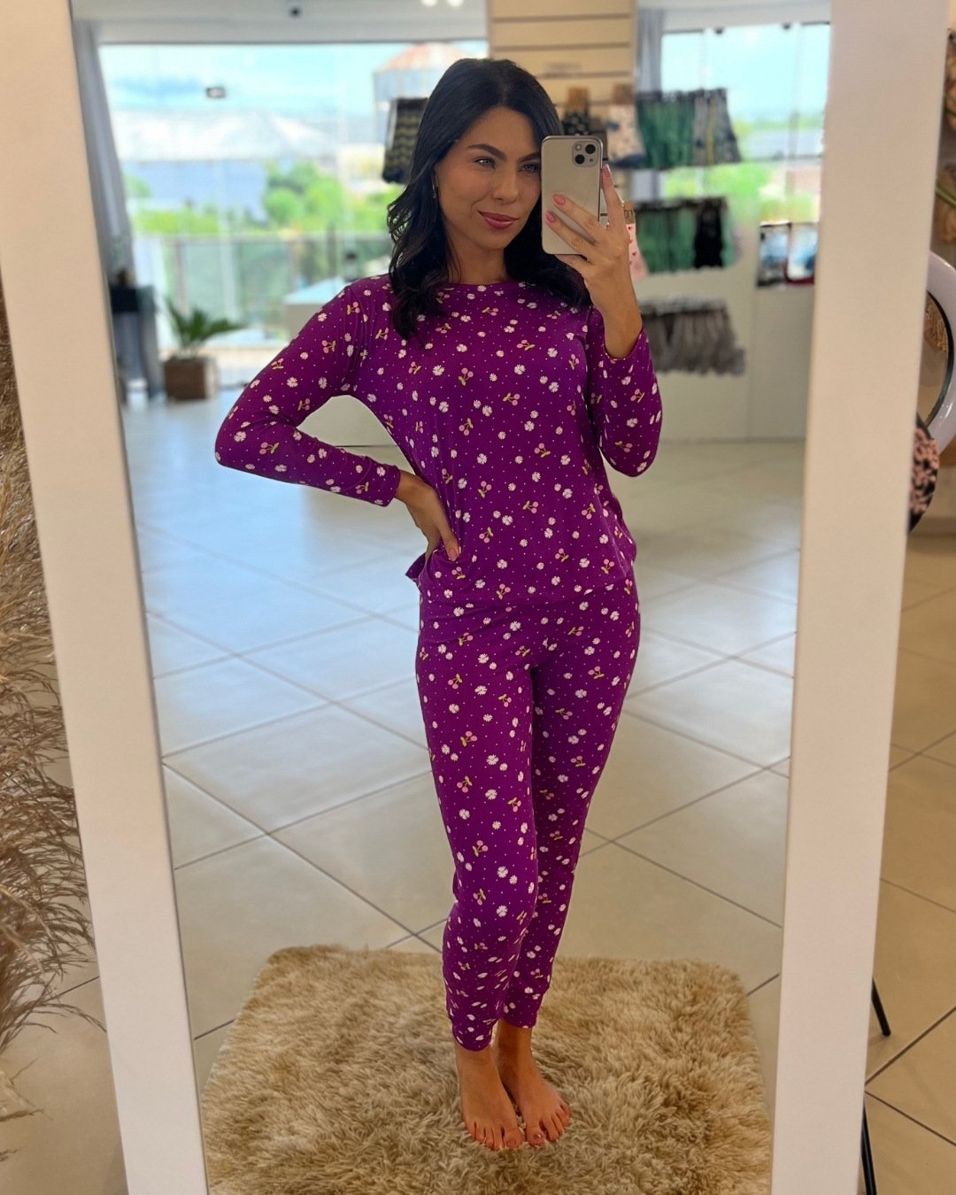 PIJAMA SUEDE LIGHT PLUS SIZE