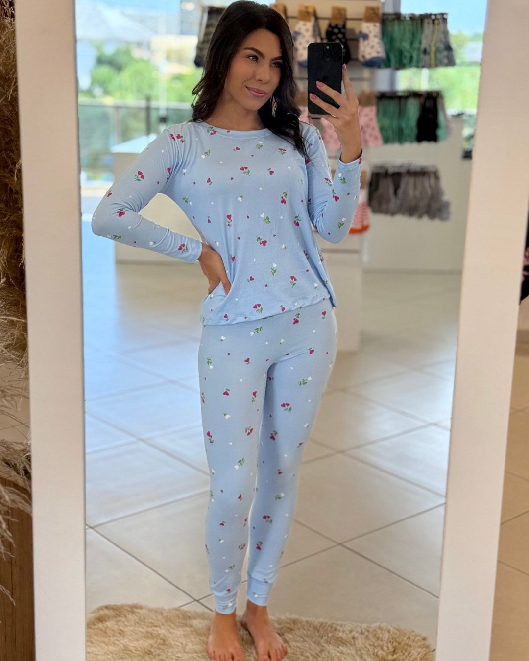 PIJAMA SUEDE LIGHT PLUS SIZE
