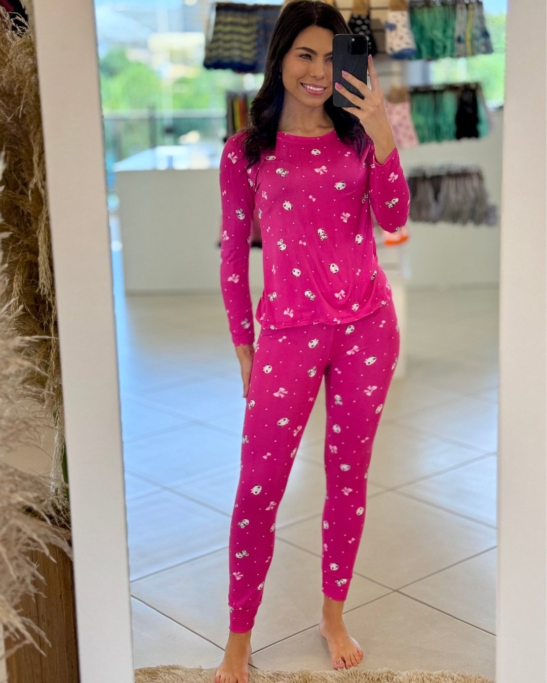 PIJAMA SUEDE LIGHT PLUS SIZE