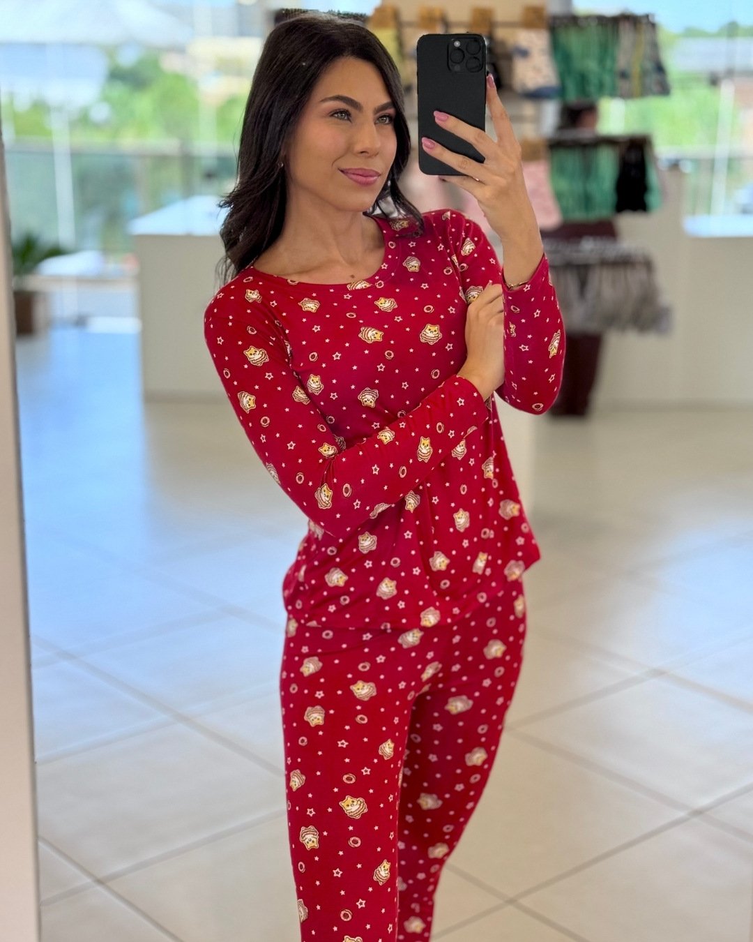 PIJAMA SUEDE LIGHT PLUS SIZE